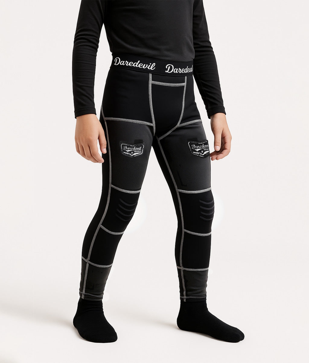 NEW - Youth Daredevil Hockey Ronan Compression Jock/Jill Pant