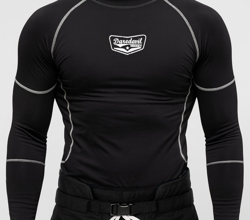 Adult Daredevil Hockey Ronan Compression Crew Neck Shirt