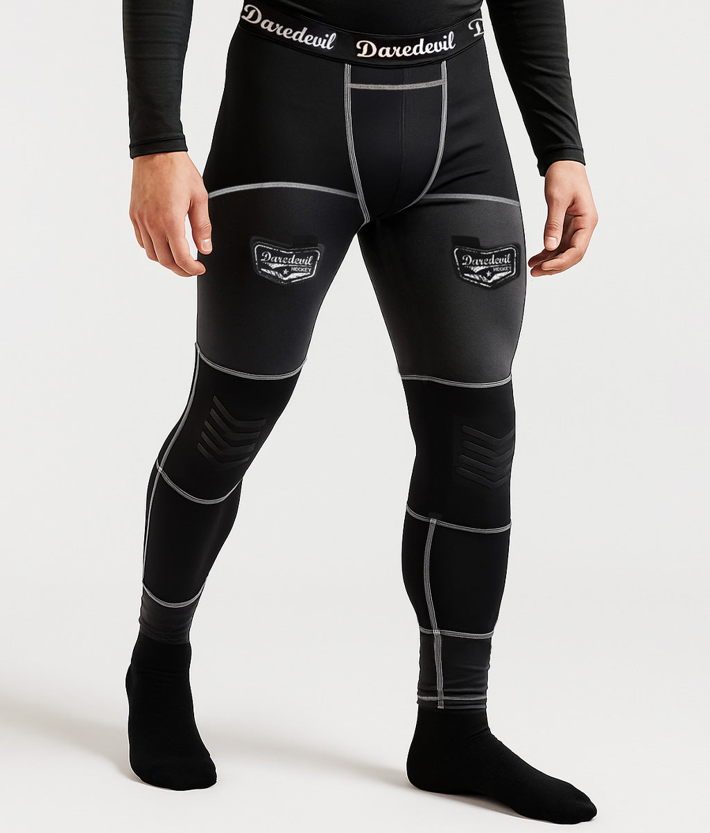 NEW - Adult Daredevil Hockey Ronan Compression Jock/Jill Pant